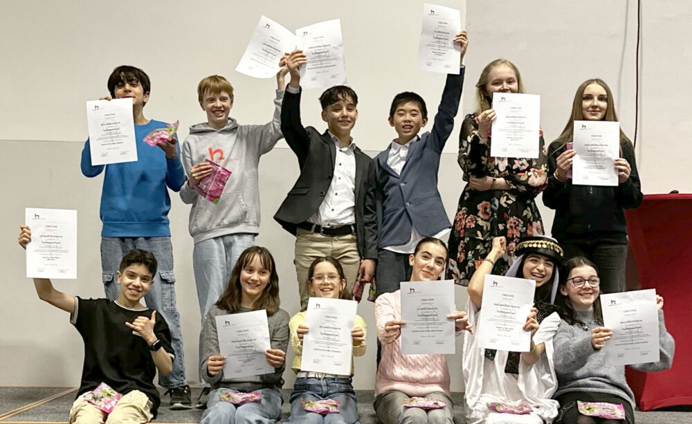 Kinder, die am Drehtürmodell "Forder-Förder-Projekt" teilgenommen haben