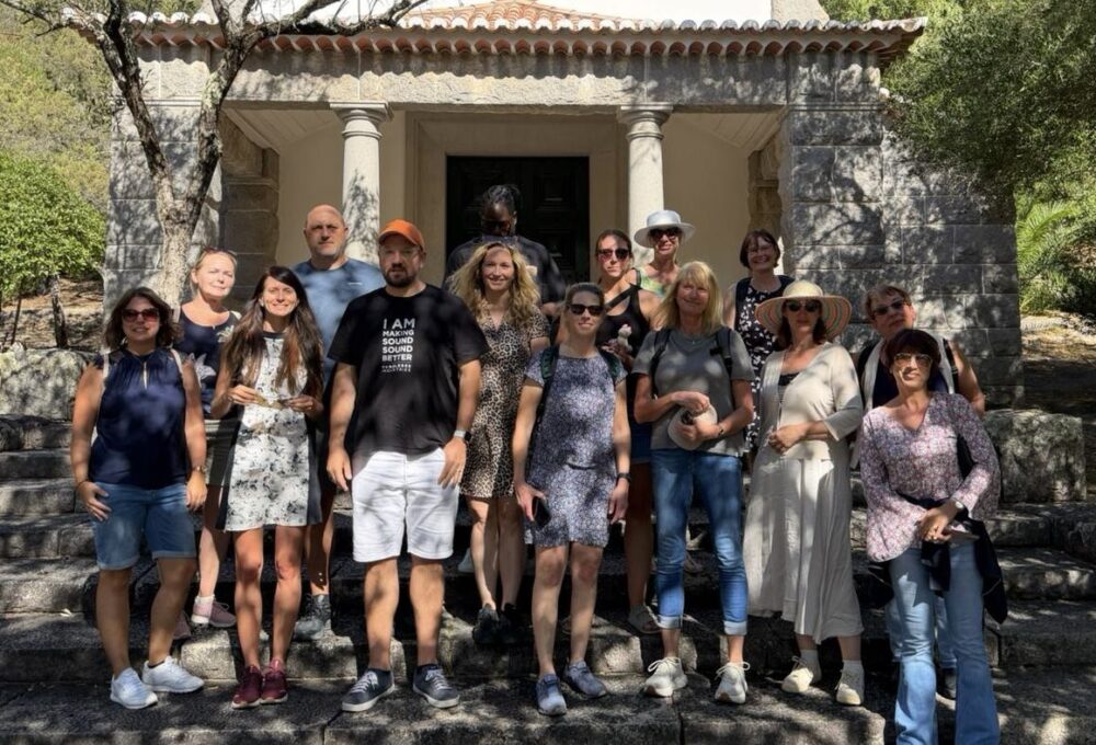 Erasmus+ - Gruppe bei einem Ausflug