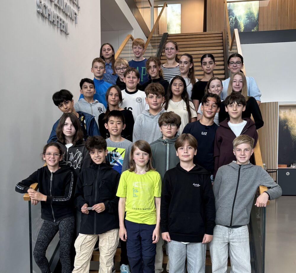 Entdeckungstour bei Follmann - Gruppenbild