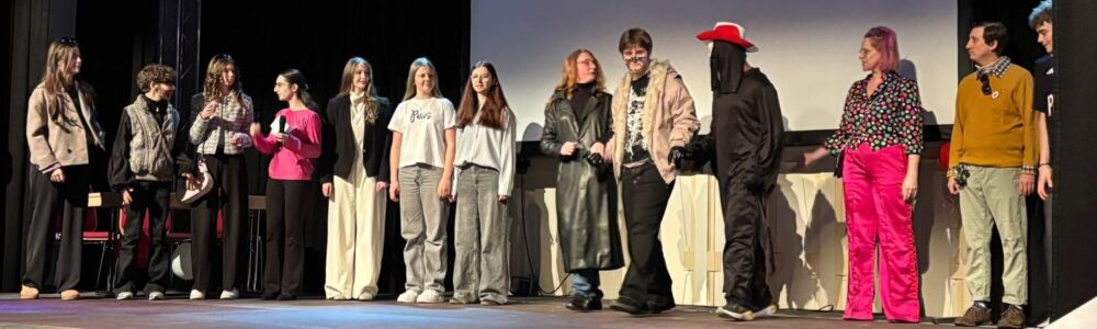 Modenschau der 9. Klasse