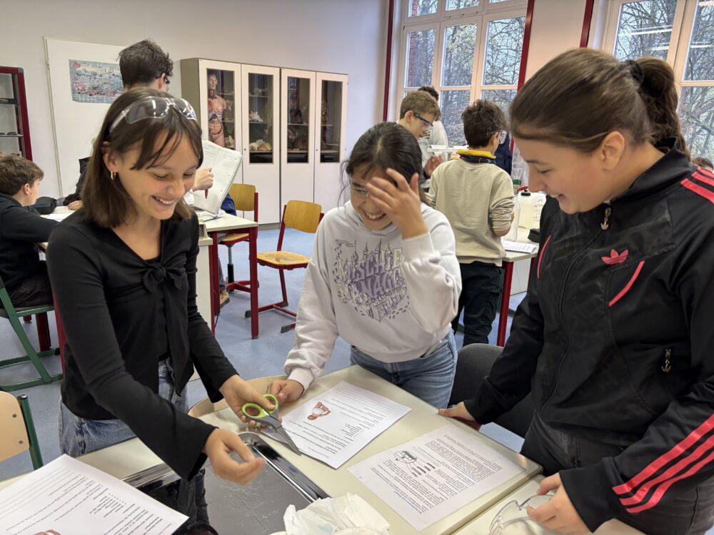 Schüler*innen experimentieren mit dem GreenLab Osnabrück