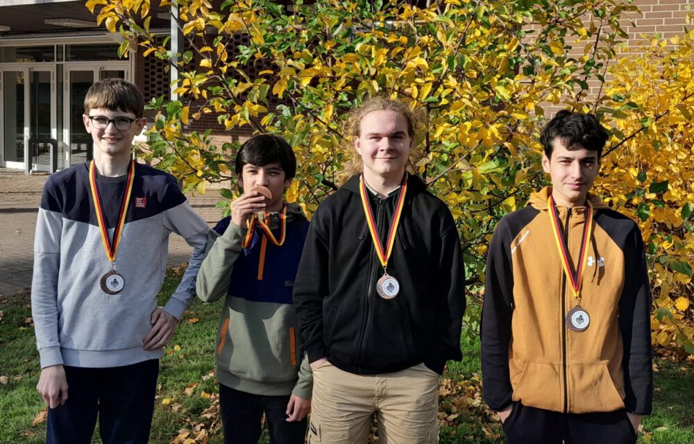 Schachspieler:innen des Herder-Gymnasiums - Gruppe 2